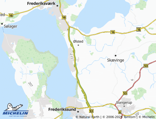 MICHELIN Store Havelse map - ViaMichelin