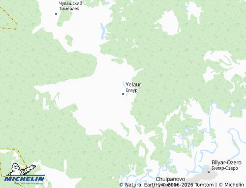 MICHELIN-Landkarte Yelaur - ViaMichelin