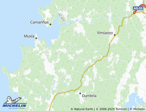 MICHELIN Peropombo map - ViaMichelin