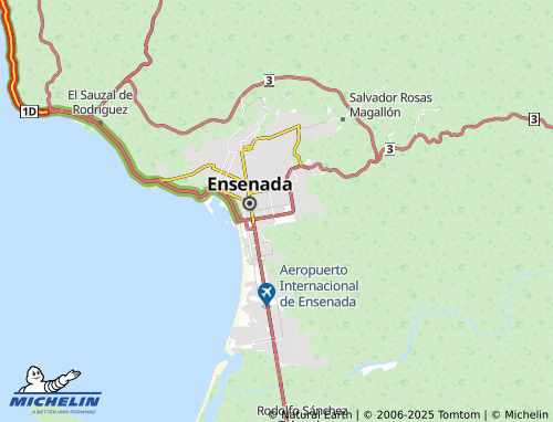 MICHELIN California map - ViaMichelin