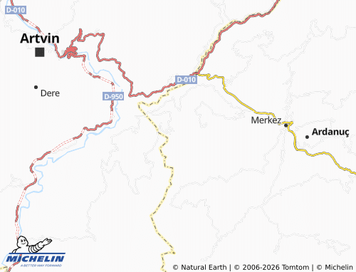 Mappa MICHELIN Gümüşhane - ViaMichelin
