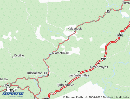 MICHELIN La Sierrita map - ViaMichelin