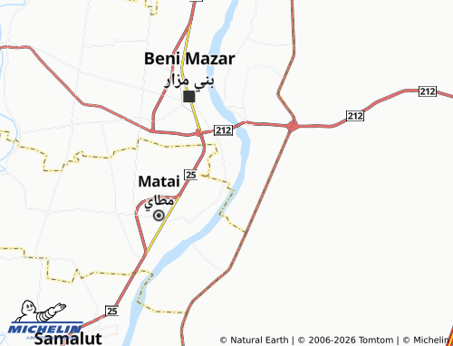 Mappa MICHELIN Nazlat Amr - ViaMichelin