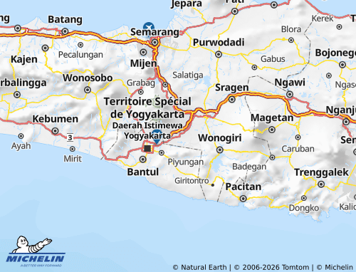 MICHELIN Klaten map - ViaMichelin