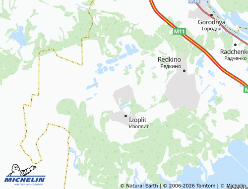 Carte MICHELIN Ozerki - ViaMichelin