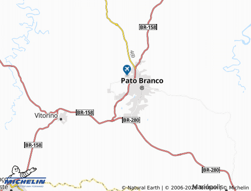 MICHELIN Dall Ross map - ViaMichelin