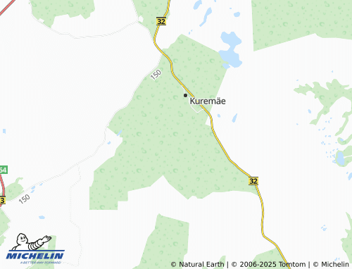 MICHELIN Kaatermu map - ViaMichelin
