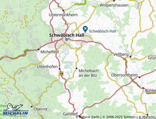 Mappa MICHELIN Rauhenbretzingen - ViaMichelin
