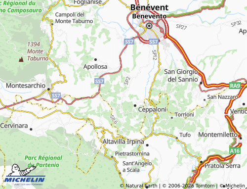 Carte MICHELIN Beltiglio - ViaMichelin