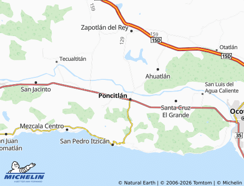 Mapa MICHELIN El Cerrito - ViaMichelin