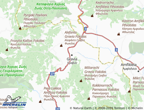 MICHELIN Gravia map - ViaMichelin