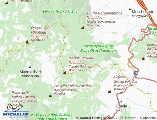 Carte MICHELIN Pavliani - ViaMichelin