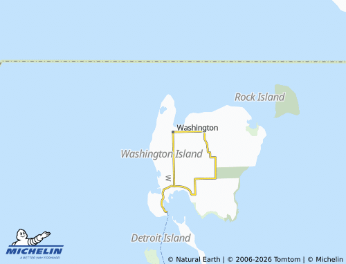 Kaart MICHELIN Washington - ViaMichelin