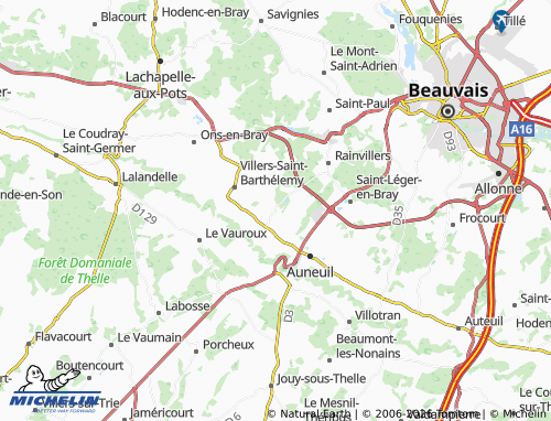 Mappa MICHELIN Troussures - ViaMichelin