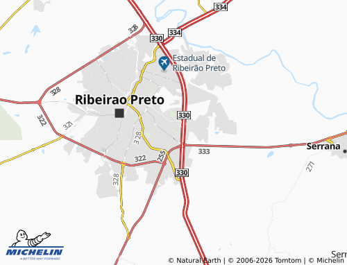 Mapa MICHELIN Subsetor Leste Oito - ViaMichelin