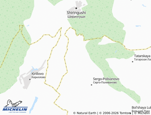 MICHELIN-Landkarte Lugovoye - ViaMichelin