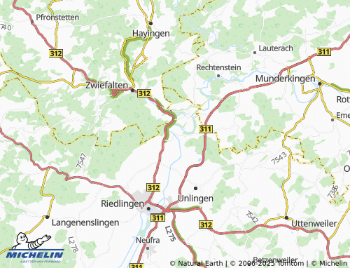 MICHELIN Zell map - ViaMichelin