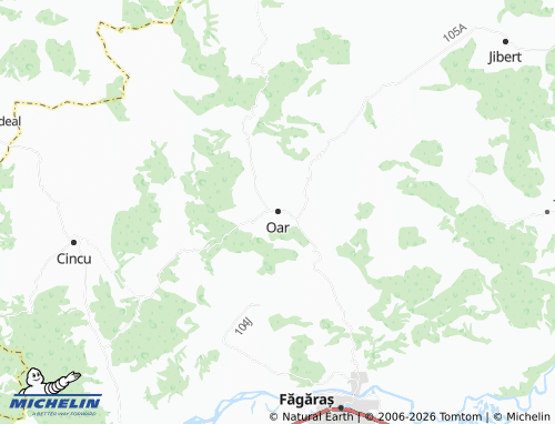 Mappa MICHELIN Oar - ViaMichelin