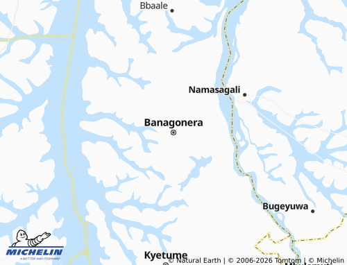 Mapa MICHELIN Banagonera - ViaMichelin