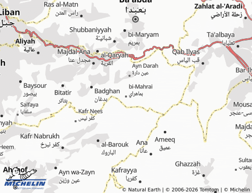 Mapa MICHELIN bi-Mahrai - ViaMichelin
