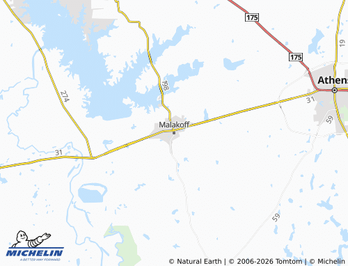 Mapa MICHELIN Malakoff - ViaMichelin