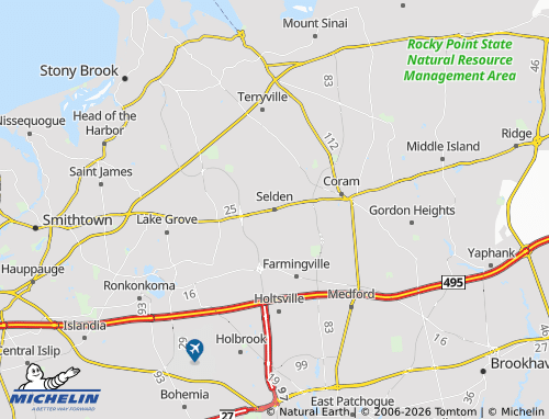 Mapa MICHELIN Selden - ViaMichelin