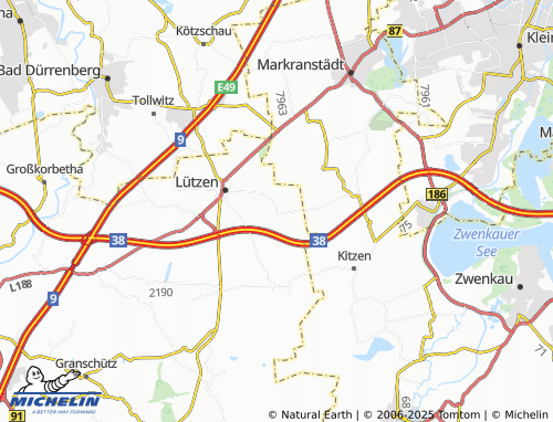 Mappa MICHELIN Meuchen - ViaMichelin