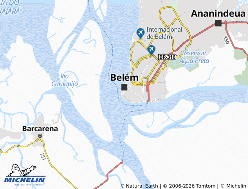 Mappa MICHELIN Cidade Velha - ViaMichelin
