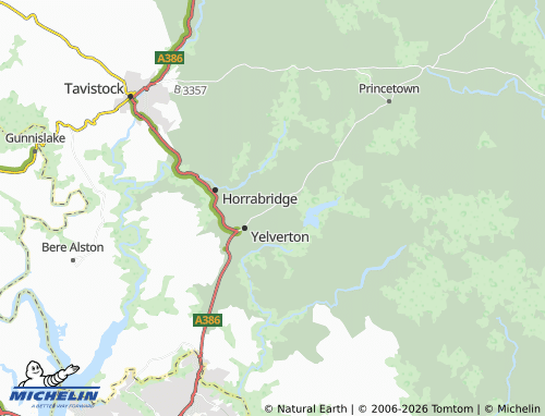 Carte MICHELIN Dousland - ViaMichelin