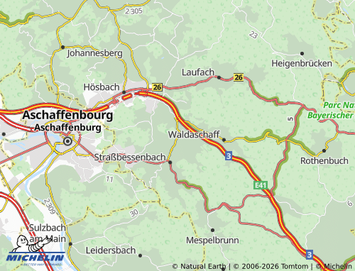 MICHELIN Keilberg map - ViaMichelin