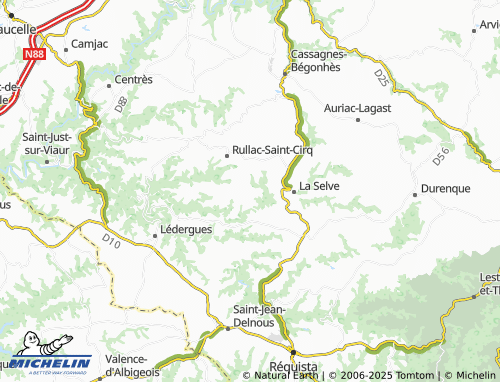 Mapa MICHELIN Ardennes - ViaMichelin