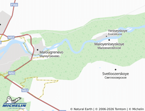 MICHELIN-Landkarte Semenovod - ViaMichelin