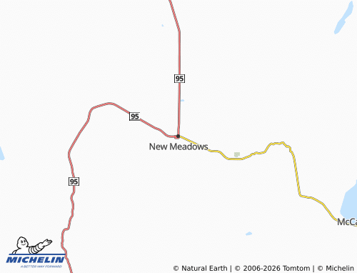 Mappa MICHELIN New Meadows - ViaMichelin