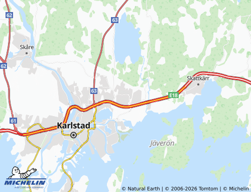 Mappa MICHELIN Kronoparken - ViaMichelin
