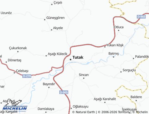MICHELIN Murat map - ViaMichelin