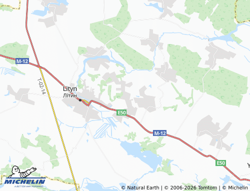 Mappa MICHELIN Sadove - ViaMichelin
