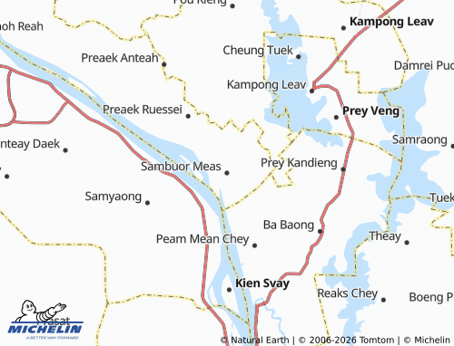 Mapa MICHELIN Sambuor Meas - ViaMichelin