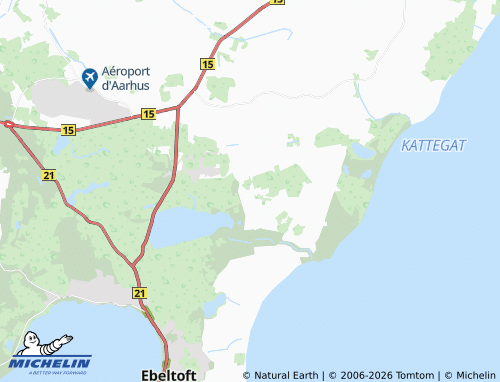 Carte MICHELIN Gravlev - ViaMichelin
