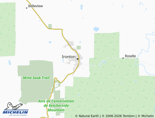Mapa MICHELIN Ironton - ViaMichelin