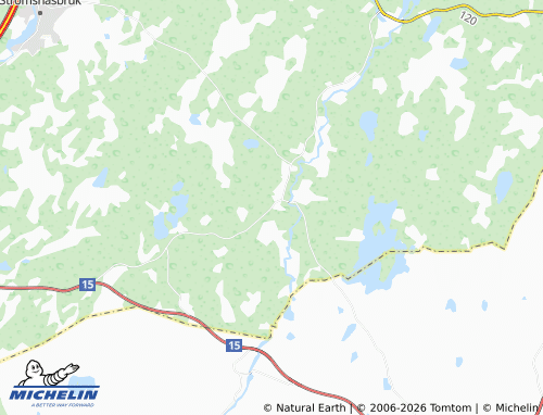 MICHELIN-Landkarte Hallaryd - ViaMichelin