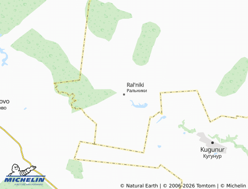 MICHELIN-Landkarte Ral'niki - ViaMichelin