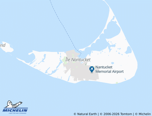 Mappa MICHELIN Nantucket - ViaMichelin