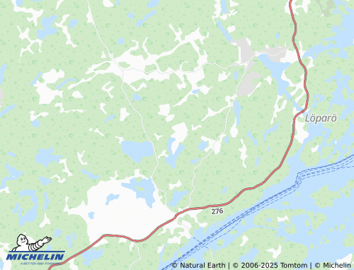 MICHELIN Spersboda map - ViaMichelin