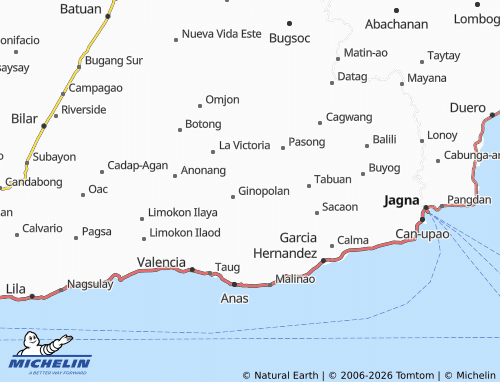 MICHELIN Pangi-an map - ViaMichelin