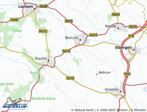 Mapa MICHELIN Leo-Stichting - ViaMichelin