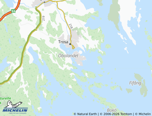 Mappa MICHELIN Öbolandet - ViaMichelin
