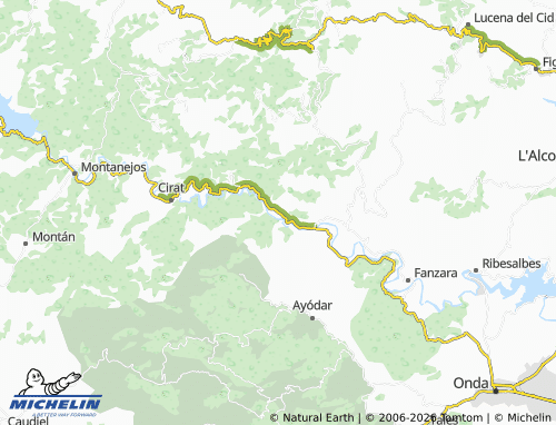 Kaart MICHELIN Torrechiva - ViaMichelin