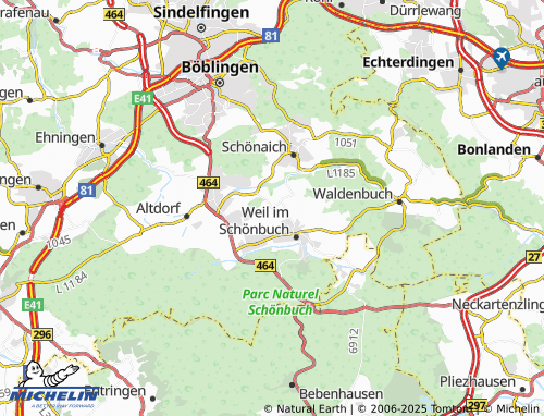 Kaart MICHELIN Breitenstein - ViaMichelin