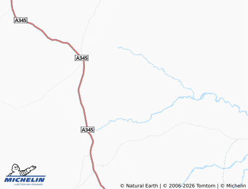 MICHELIN Fagla map - ViaMichelin