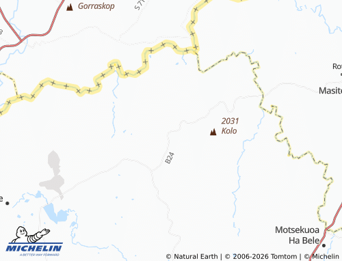 Carte MICHELIN Ha Lenonyane - ViaMichelin